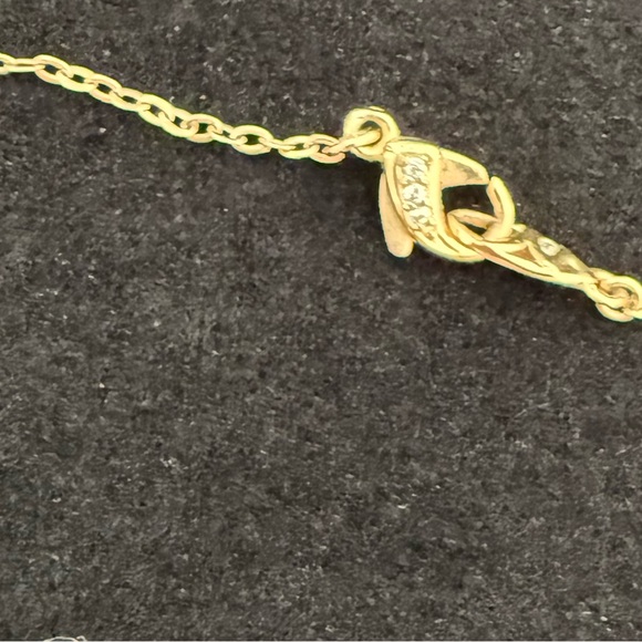 Nordstrom House Brand Nadari Costume Jewelry Gold Tone Swallow charm. - Picture 5 of 8